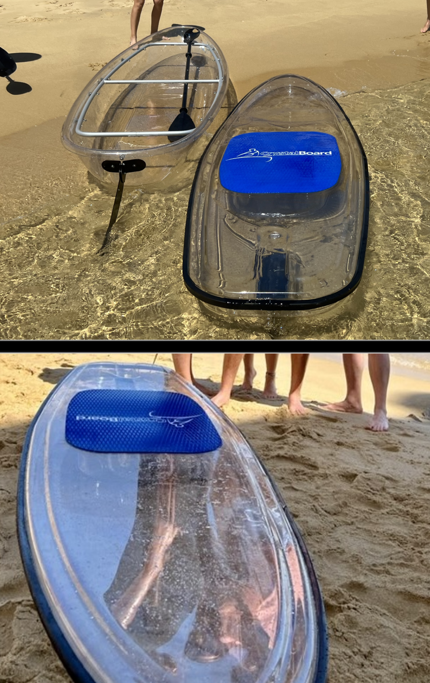 The Original Crystal Board® - #1 Rated Fully Transparent See 