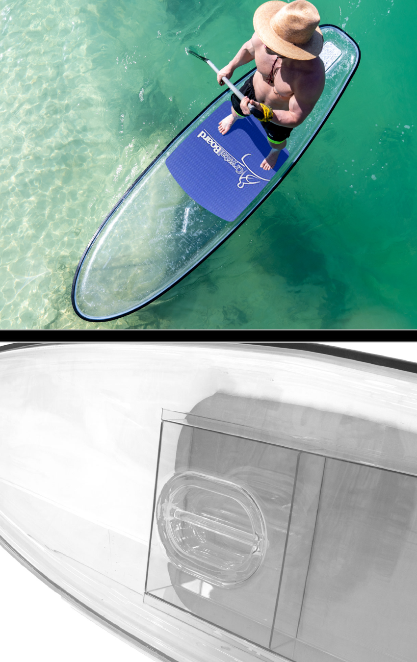 The Original Crystal Board® - #1 Rated Fully Transparent See 
